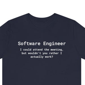 Software Engineer T-Shirt, Programmer Shirt, Nerd Shirt, Coder Shirt, Programming, Coding Tshirt, Developer Shirt, Computer Science Gift, IT