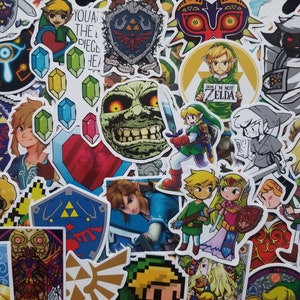 Assorted Legend of Zelda Stickers