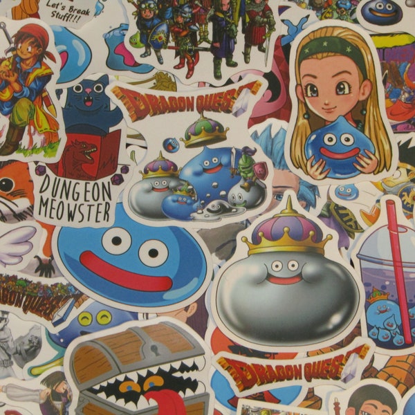 Stickers Dragon Quest Etsy