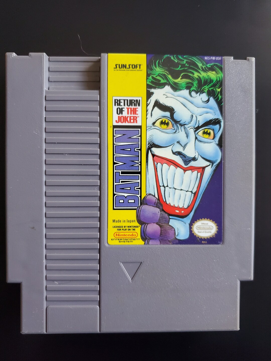 Batman Return of the Joker NES Authentic Cartridge Etsy