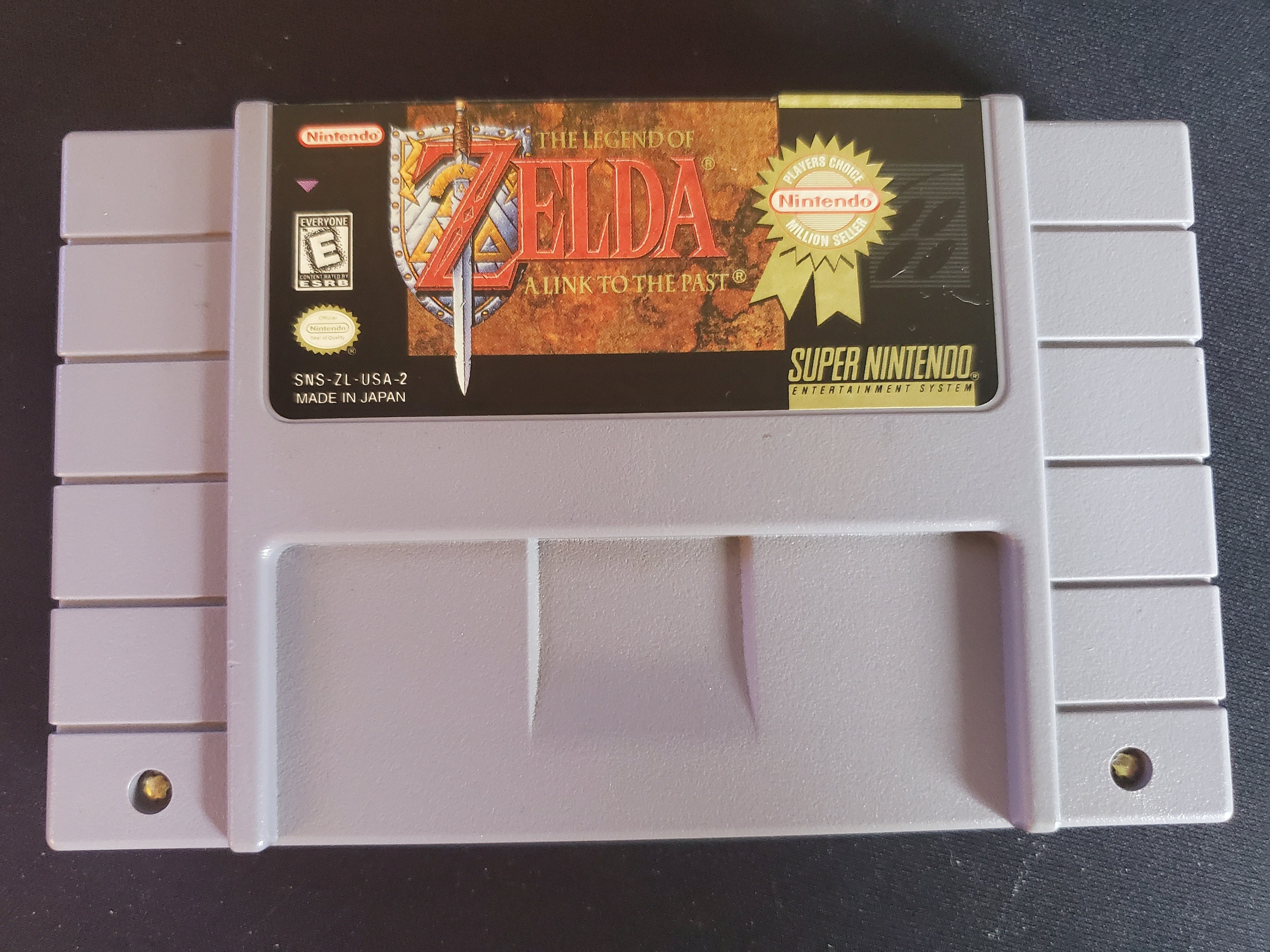 The Legend of Zelda Link to the Past player's Choice 