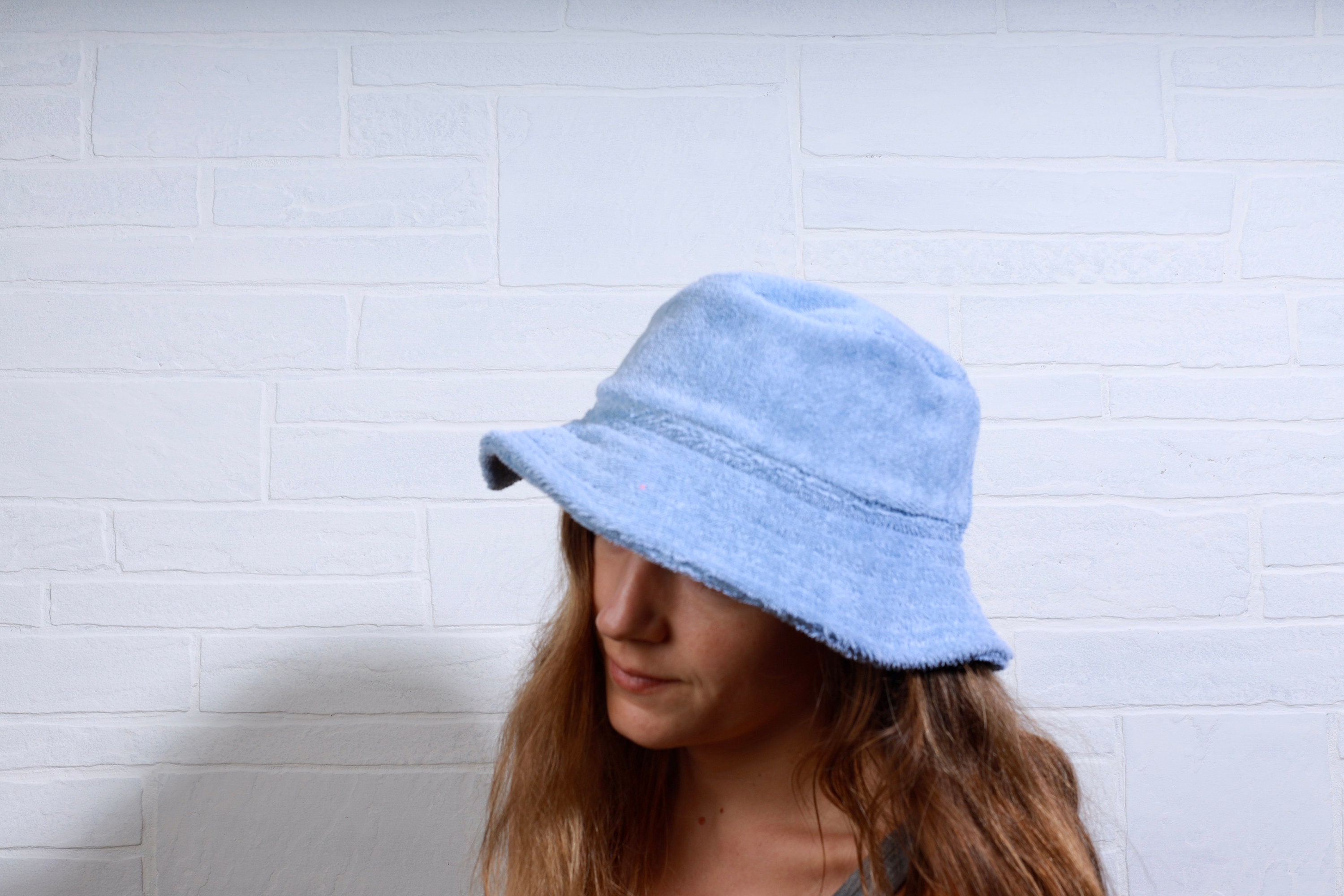 organic cotton terry cloth bucket hat made by kijima takayuki