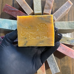 Papaya Turmeric Soap Bars, Natural soap, Soap Bars, Handmade Bars, Skincare, Eco Friendly packaging