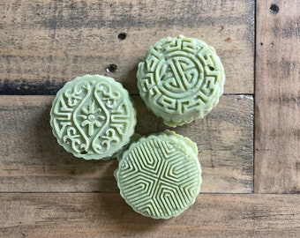 Green Tea Matcha Facial Soap, natural soap, artisan soap, wholesale, soft skin, soap for face