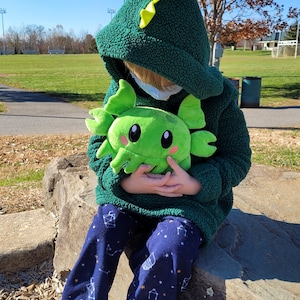 Crabthulhu Plushie, 8&quot; soft stress relieving cosmic sea crab