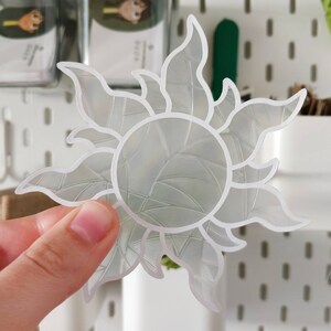 Sonnenfänger: Sonne, Suncatcher, Fenstersticker, Vinylsticker, Fensterdekoration, Regenbogenmacher, Geschenk für Kind, Einweihungsfeier
