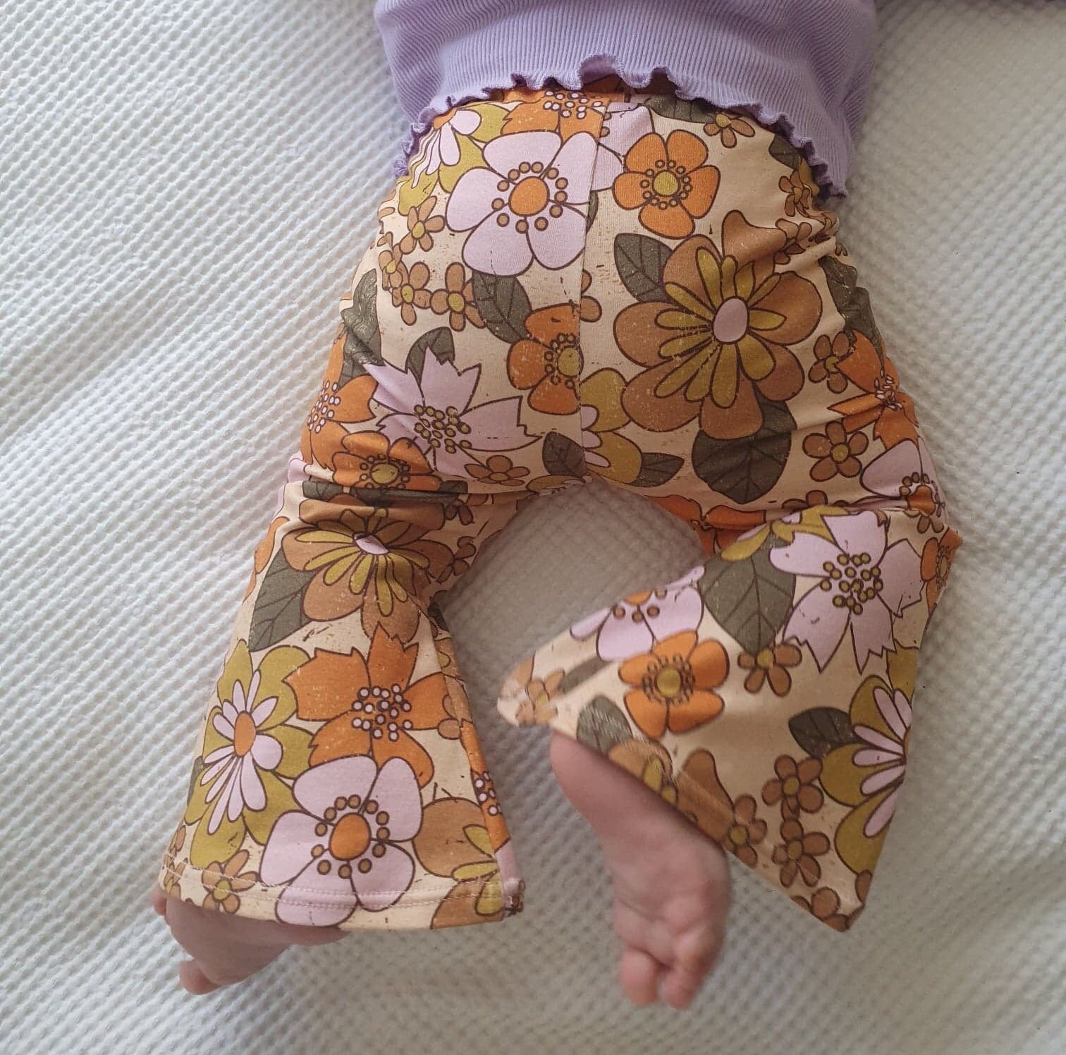 70s Retro Baby Bell Bottoms Retro Baby Bells Boho Baby Etsy