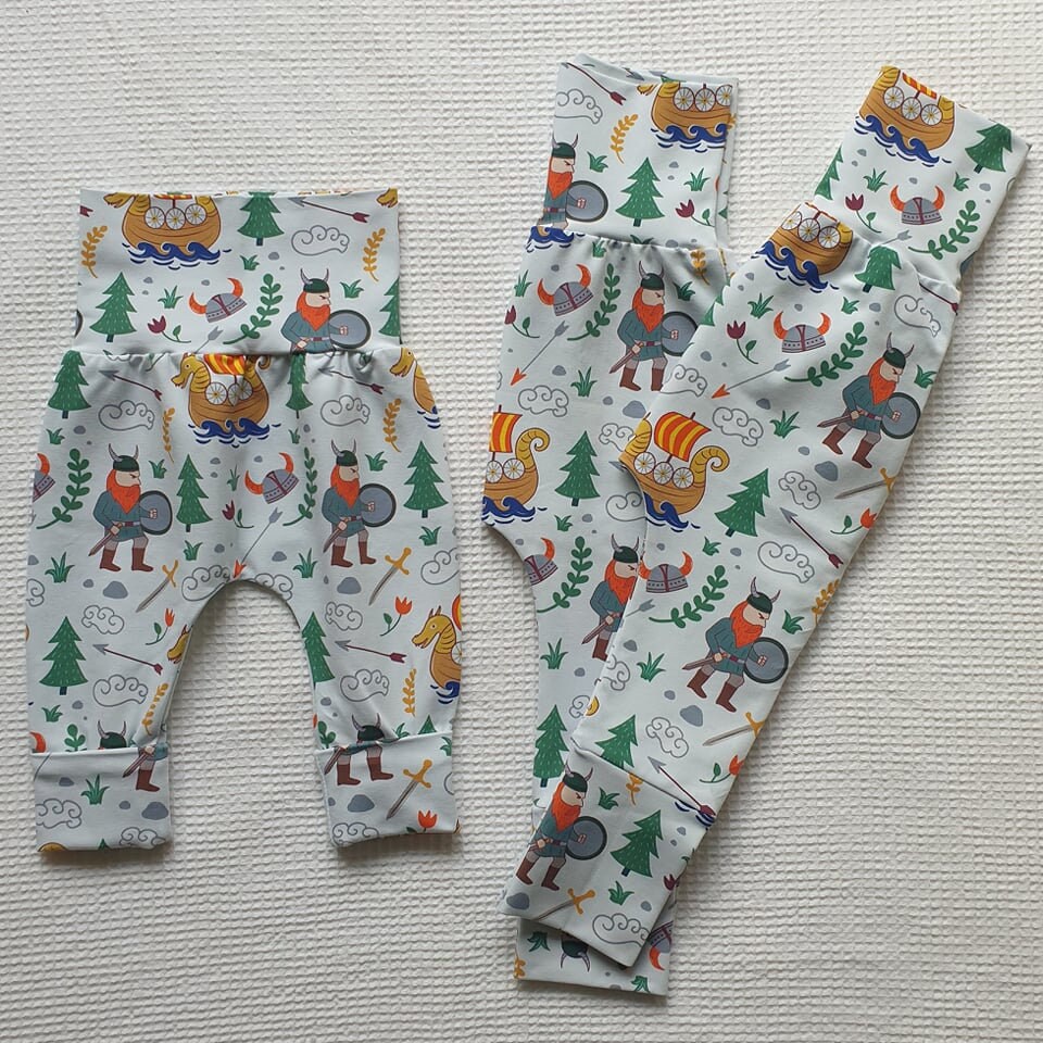 Grow with Me Pants baby/toddler grow pants Viking grow Etsy