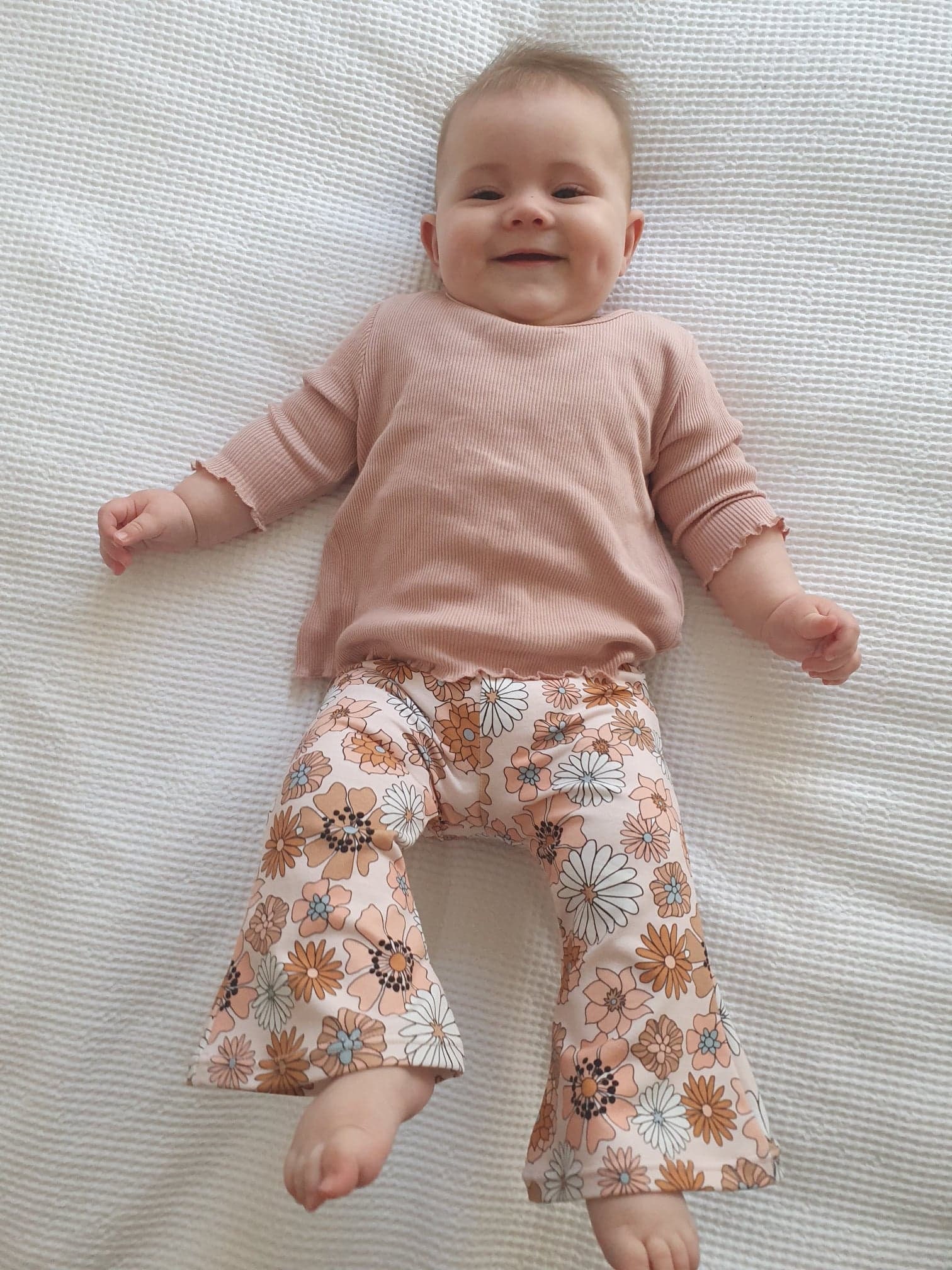 Retro Baby Bell Bottoms Retro Baby Bells Boho Baby Flares Etsy