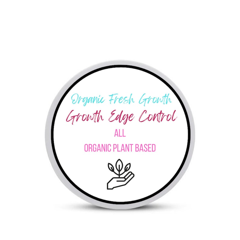 Hair Growth Edge Control 3.5 Oz for All Hair Types Organic Etsy