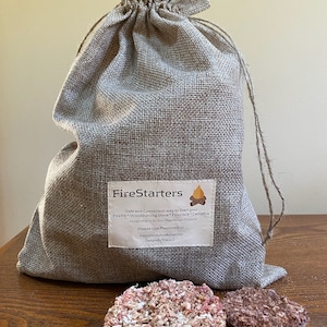 Sack of 24 Easy-To-Light Firestarters !