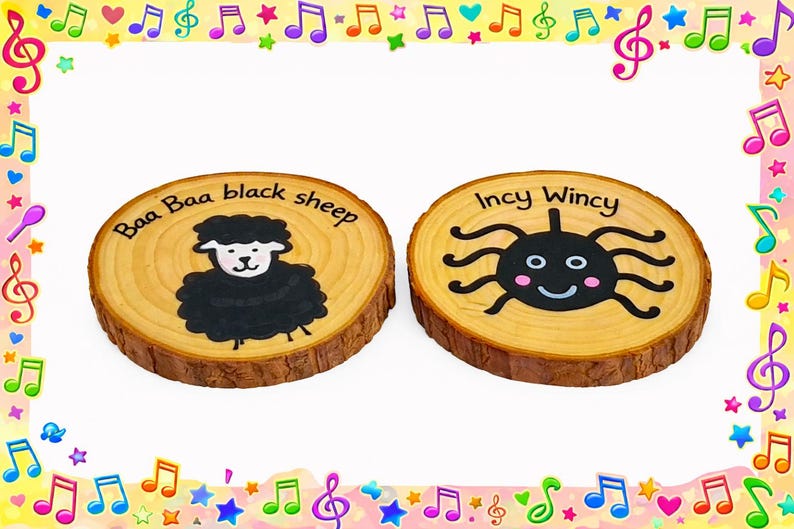Nursery Rhyme Sack | Wooden Rhyme Props | Early Years Learning Toy ...