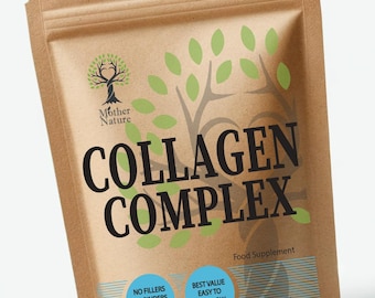 Marine Collagen Complex Capsules: Type 1, 2, 3 - UK Made