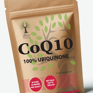 CoQ10 Ubiquinone 500mg High Absorption Natural Coenzyme Q10 Softgels Supplements