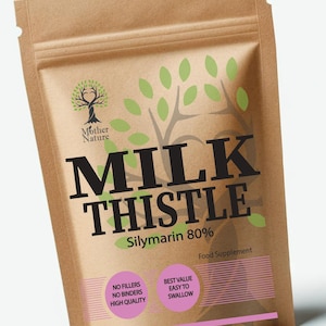 Milk Thistle 6000mg Tablets | 3-in-1 Complex - Nutrition Geeks - Foto 1