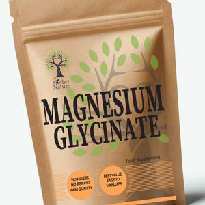 Magnesium Glycinate 650mg Capsules Max Strength Magnesium Supplement Highly Absorbable Pure Powder Vegan