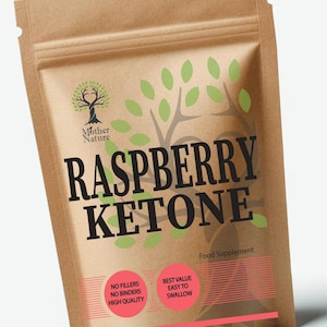 Raspberry Ketone Capsules: 400mg Vegan Supplement, UK Made