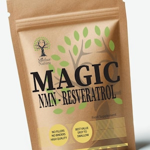 NMN Resveratrol Capsules: Vegan Anti-Aging Supplement