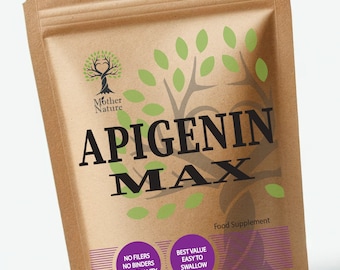 Chamomile Extract Capsules: 500mg, 20% Apigenin, Vegan