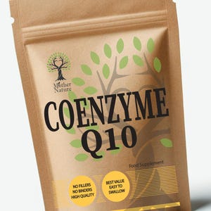 CoEnzyme Q10 Capsules 300mg Clean Natural CoQ10 Powder Eco-friendly Vegan Supplements 98% Ubiquinone