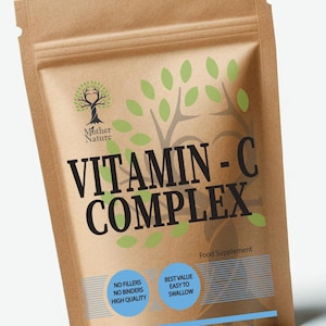 Vitamin C Complex: High Strength NAC, Quercetin, Vegan Capsules