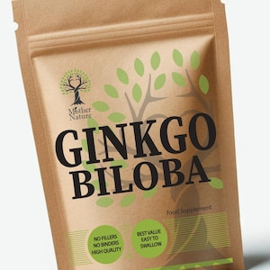 High Strength Ginkgo Biloba Capsules: Vegan, UK Made