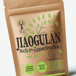Jiaogulan Capsules: 500mg High Potency Vegan Supplement