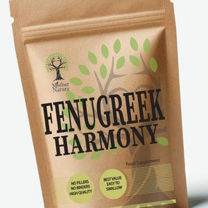 Fenugreek Capsules 400mg Clean Natural Fenugreek Powder Eco-friendly Best Vegan Supplements Plant-based Holistic Health