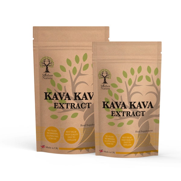Kava Kava Capsules 550mg High Potency Natural Kava Kava Supplement Kava Kava Powder Vegan