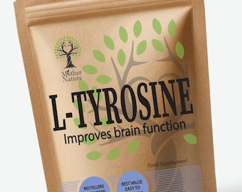 L-Tyrosine 500mg Capsules: High Potency Amino Acid Supplement
