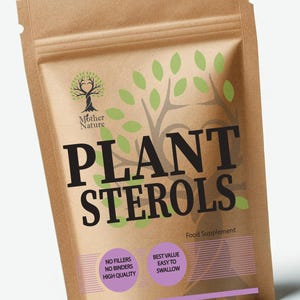 Plantensterolcapsules: 550 mg krachtig fytosterolsupplement (veganistisch)