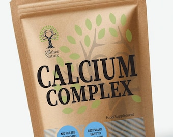 Calcium Complex: Vegan D3 K2 Magnesium Supplement