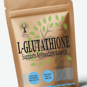 L-Glutathione Capsules 500mg Clean L-Glutathione Reduced Powder Eco-friendly Vegan Supplements