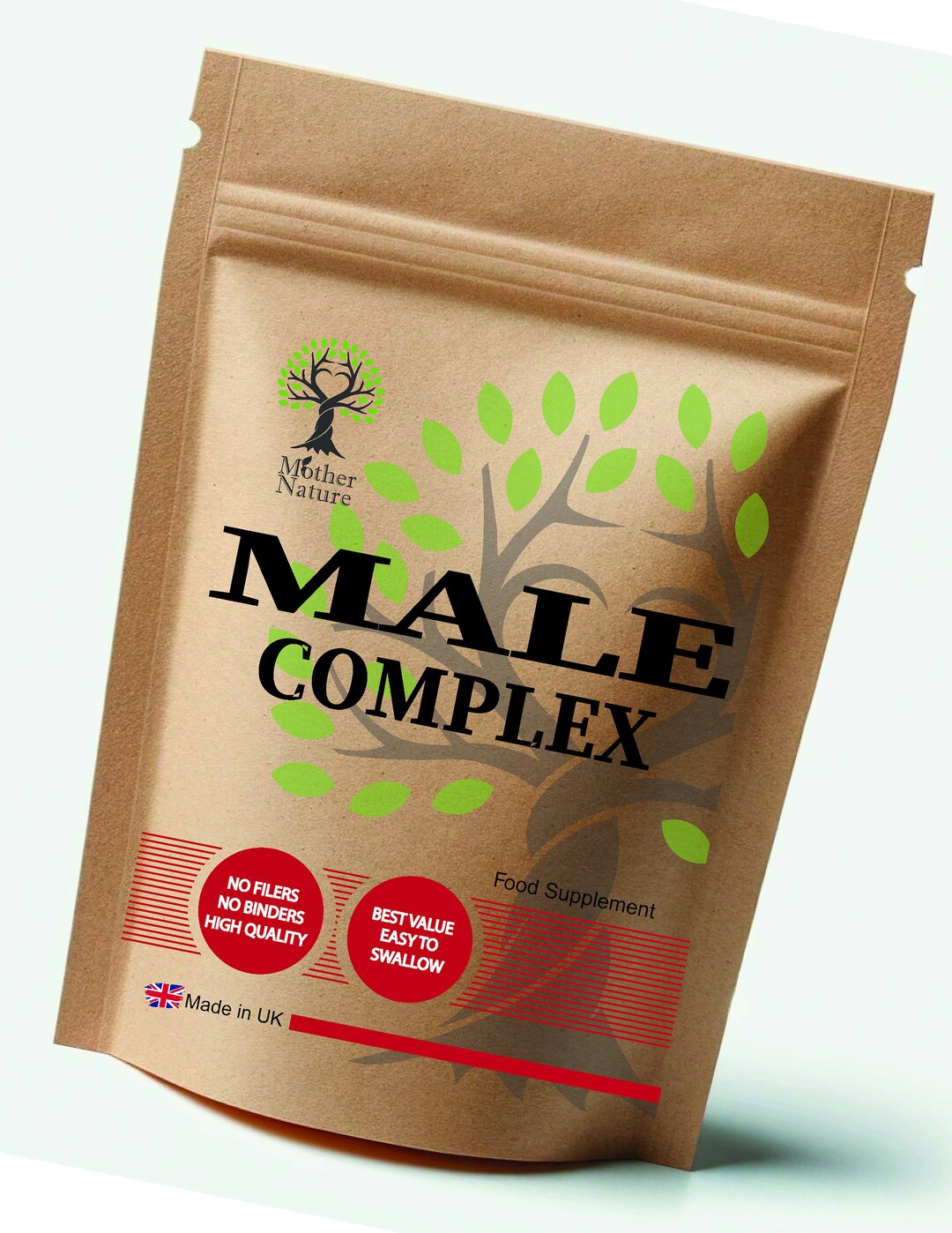 Male Complex High Strength Natural Men's Health Supplement Panax Maca ...