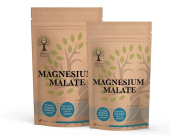Magnesium Malate Capsules 650mg Clean Magnesium Malate Magnesium Supplements Vegan