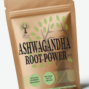 Ashwagandha Capsules 600mg Clean Natural Ashwagandha Powder Eco-friendly Best Vegan Supplements Plant-based Holistic Health