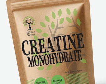 Creatine Monohydrate 500mg Vegan Capsules: High Potency Muscle Supplement
