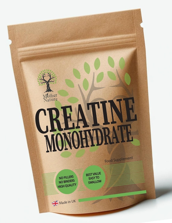 Creatine Monohydrate 500mg Vegan Capsules: High Potency Muscle Supplement