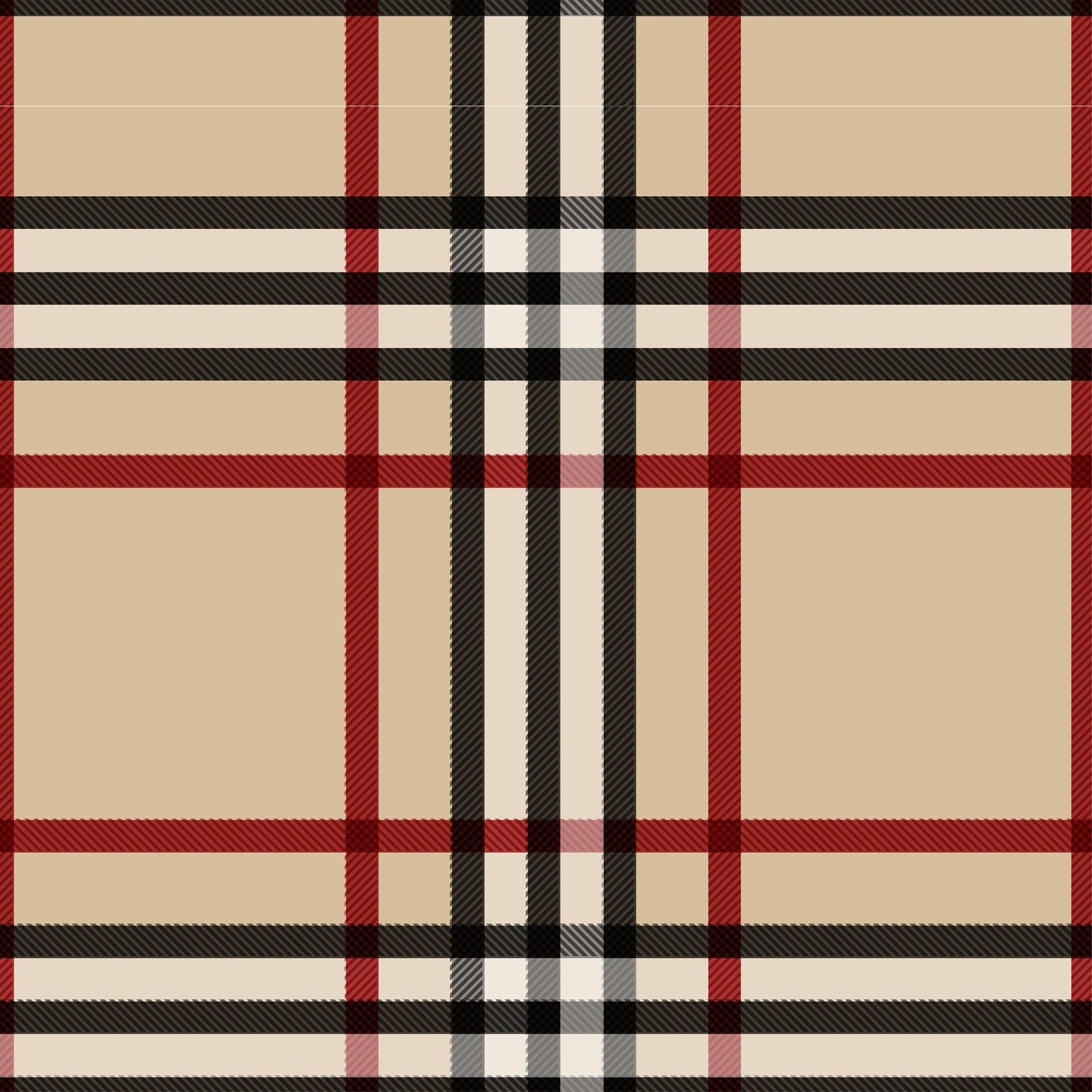 Set of 8 Horizontal & Diagonal Burberry Style Seamless Etsy