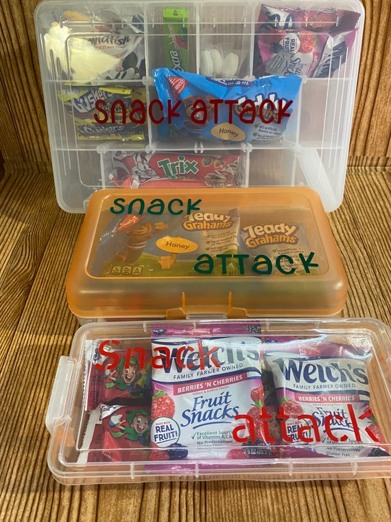 Snack Containers, Personalized With Names, Sayings or Something