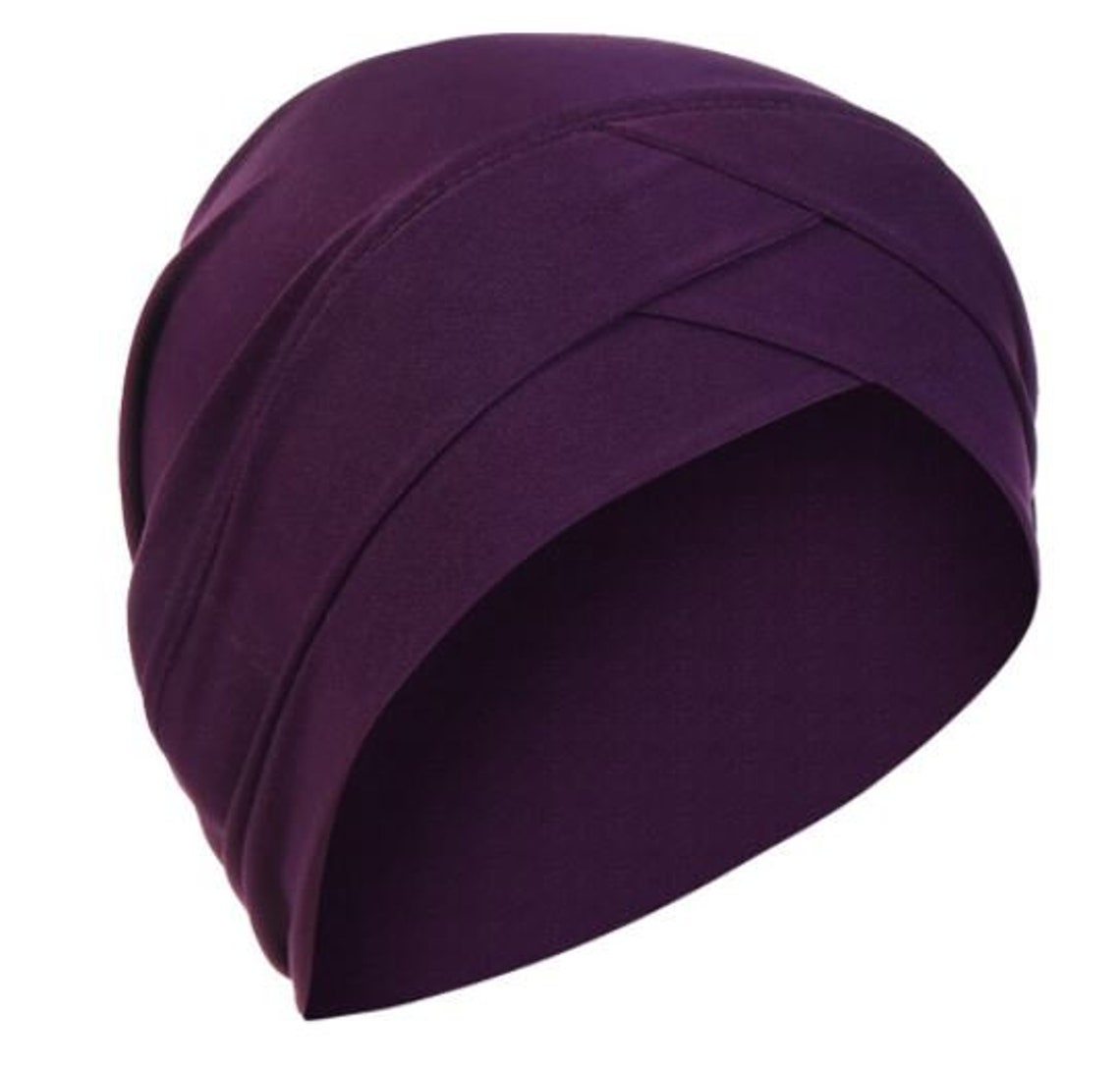 hijab inner cap black