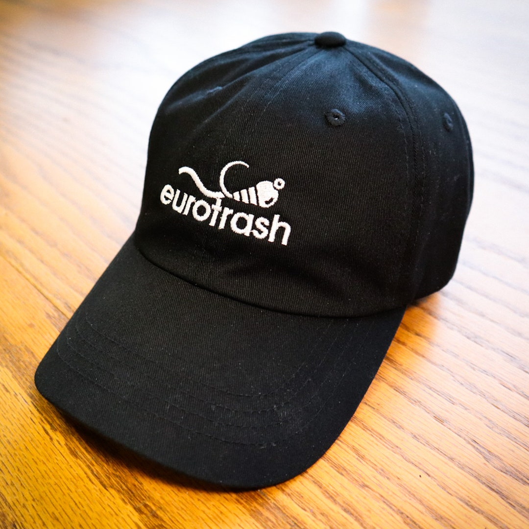 Eurotrash Fly Fishing Dad Hat Euro Nymphing Squirmy Worm Etsy