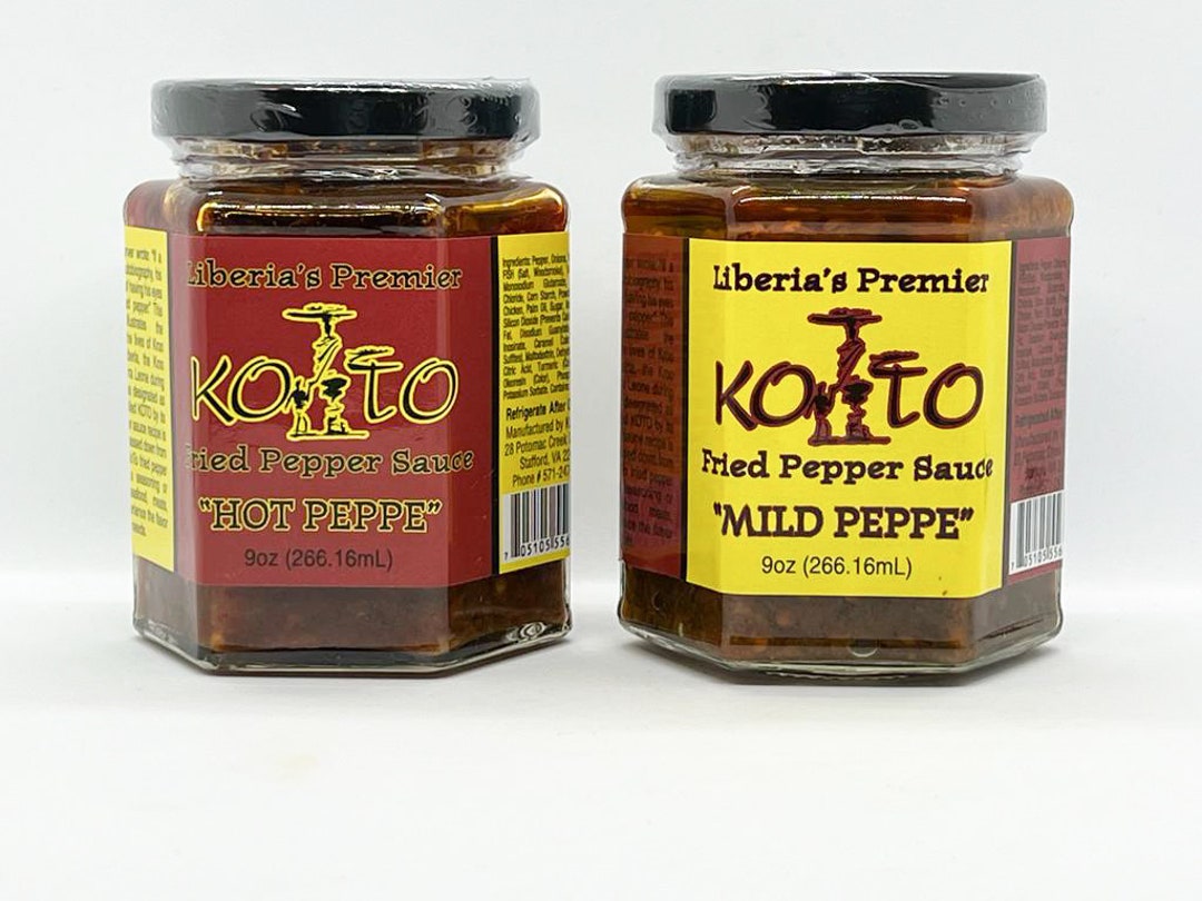 Koto Hot Pepper Sauce/ Liberia Hot Sauce Etsy