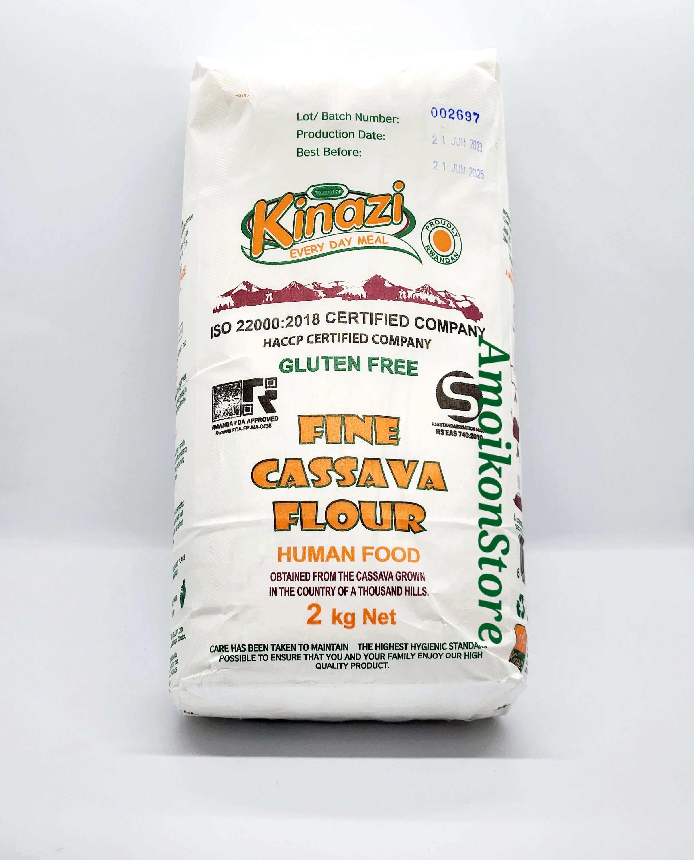 Kinazi Premium Cassava Flour fufu - Etsy