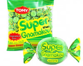 Tomy Ginger candy/ Super Gnamakou/ African Candy/ Bonbon Gingembre/ Bonbon Gnamakou (1 pack)