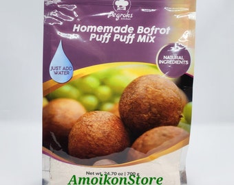 Hausgemachte Bofrot Puff Puff Mix / African Drop Donuts |