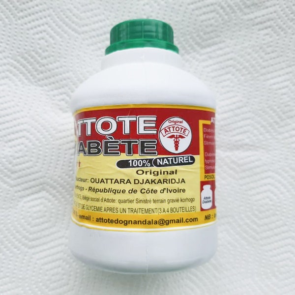 ATTOTE Organic Herbal Drink/ Made In Ivory Coast