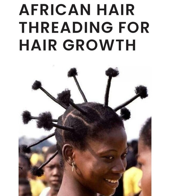 Black African Anango Thread / African Hair Accessories/ Fil Anango /nigeria Hair  Thread/ Lot of 2 -  Norway