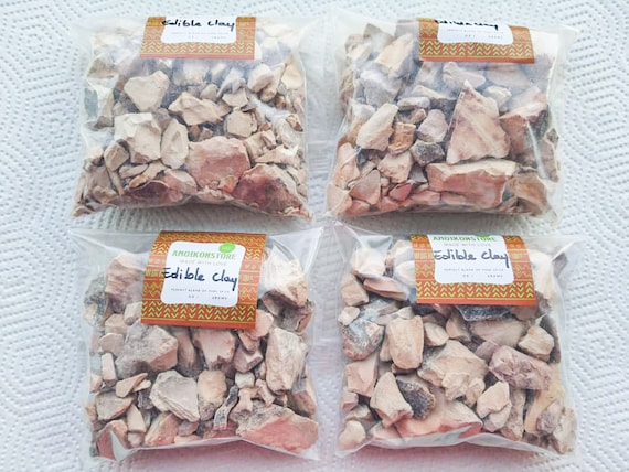 Cameroon kaolin clay, Kalaba, Kaolin, Essbarer Ton, Mabele, Argile