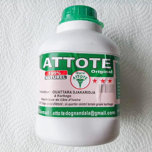 ATTOTE Organic Herbal Drink/ Made In Ivory Coast